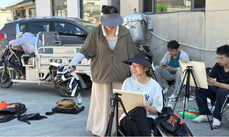 户外写生