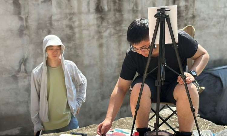 户外写生
