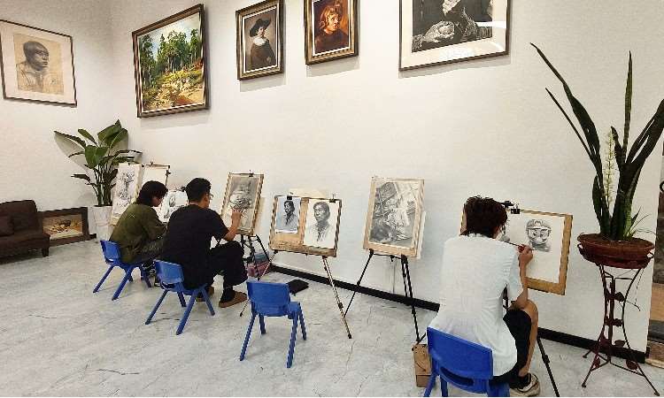上课照片