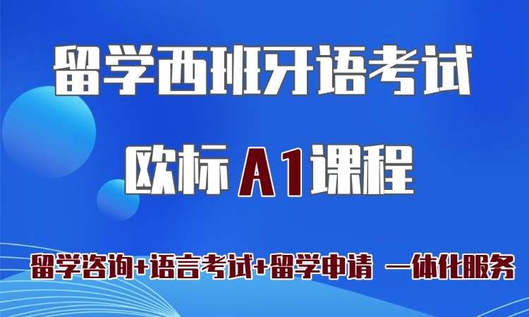 留学西班牙语考试欧标A1课程