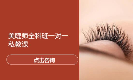 美睫师全科班一对一私教课