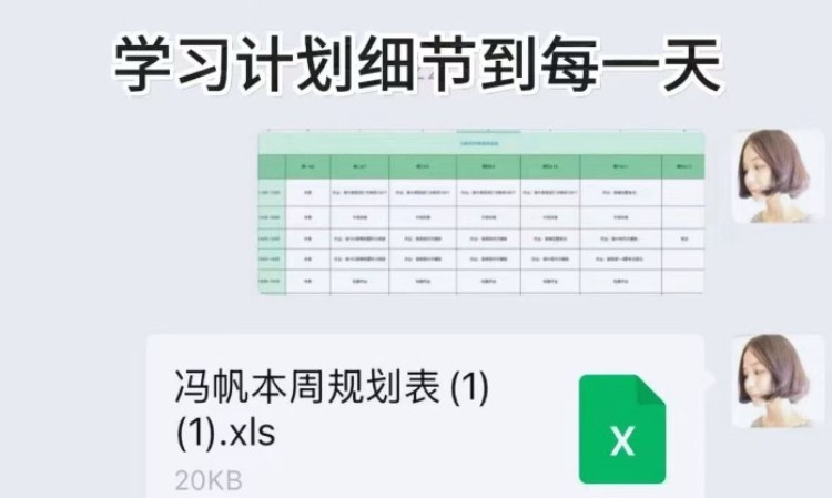 学习计划细节到每一天