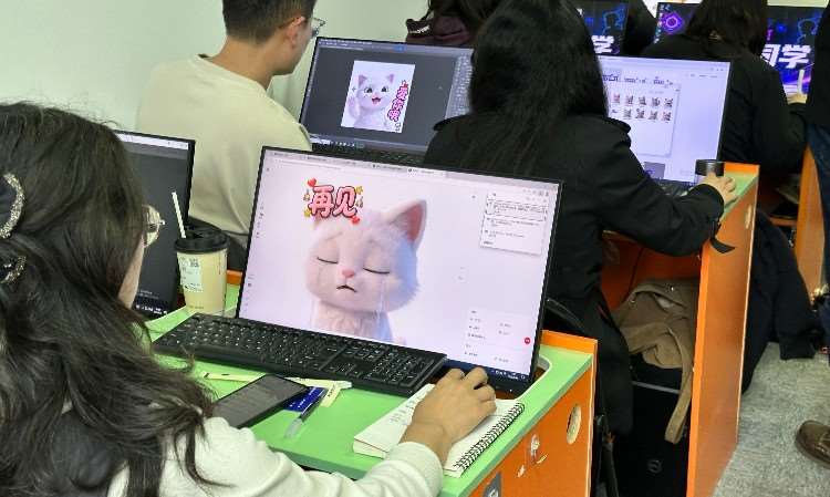 上课照片