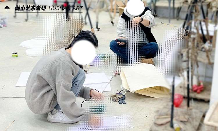 公共艺术上课照片