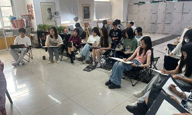 上课照片