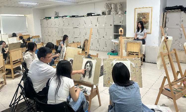上课照片