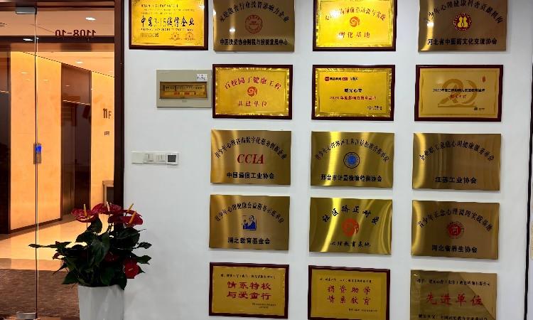 荣誉资质墙