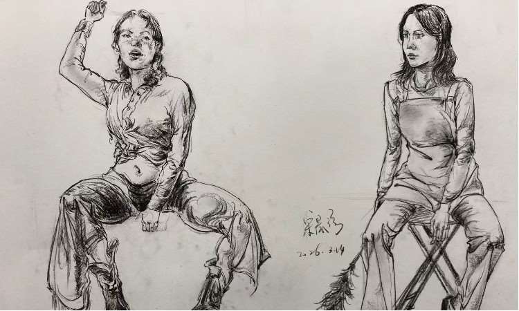 学生的画