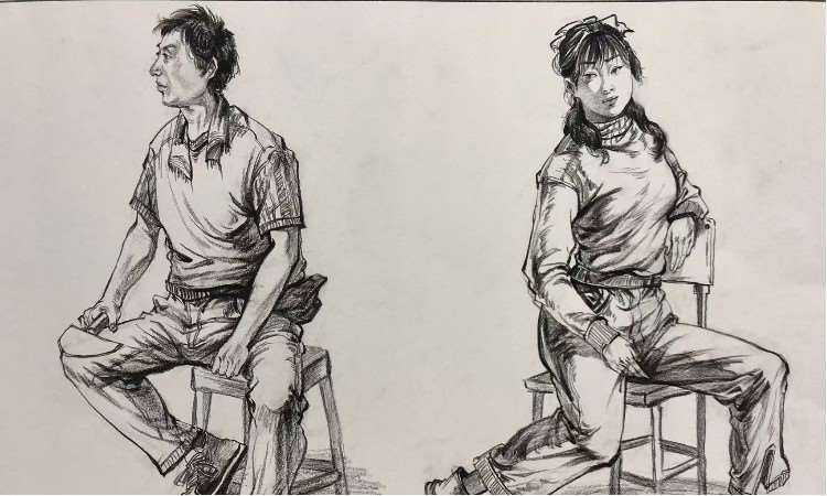 学生的画