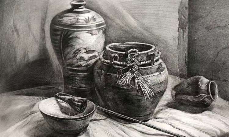 学生的画