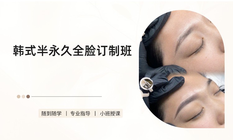 韩式半永久全脸订制班