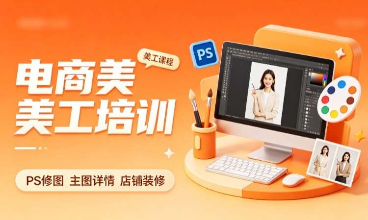 郑州淘宝美工培训实战班PS/AI修图