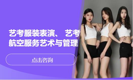 艺考服装表演、 艺考航空服务艺术与管理