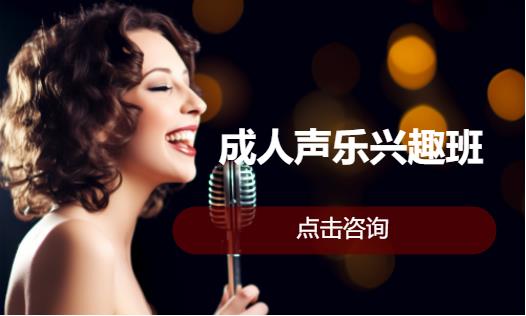 成人声乐兴趣班