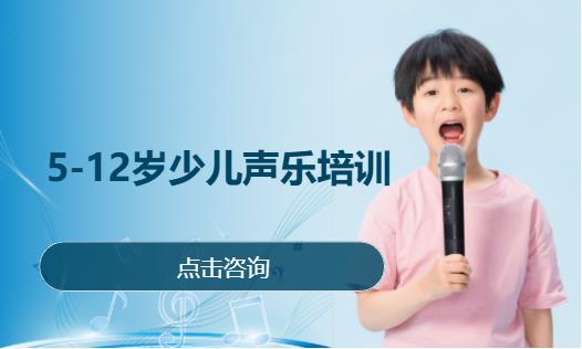  5-12岁少儿声乐培训