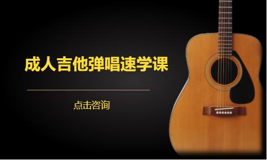 成人吉他弹唱速学课