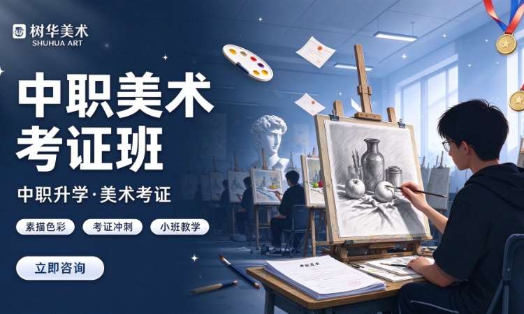 广州中职3+美术考证班
